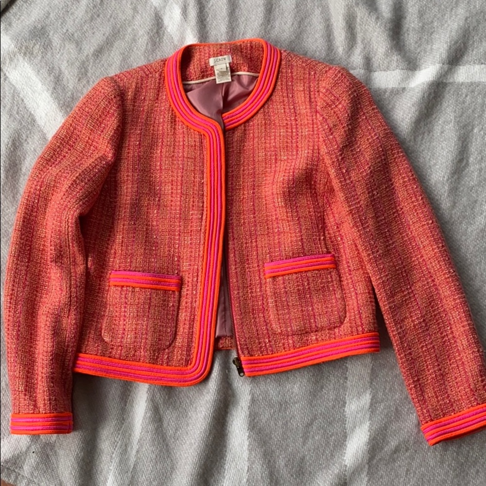 J Crew tweed jacket